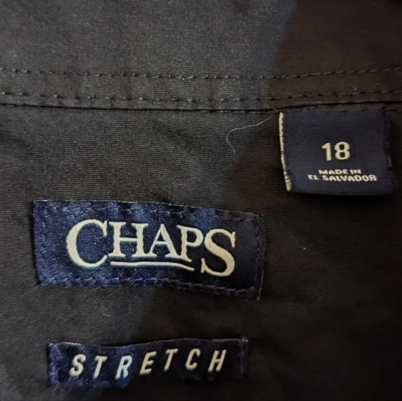 ๐ฅ5 for 25๐ฅ๐HP๐Chaps dress shirts Boys size 18 lot of 2 - Picture 6 of 14